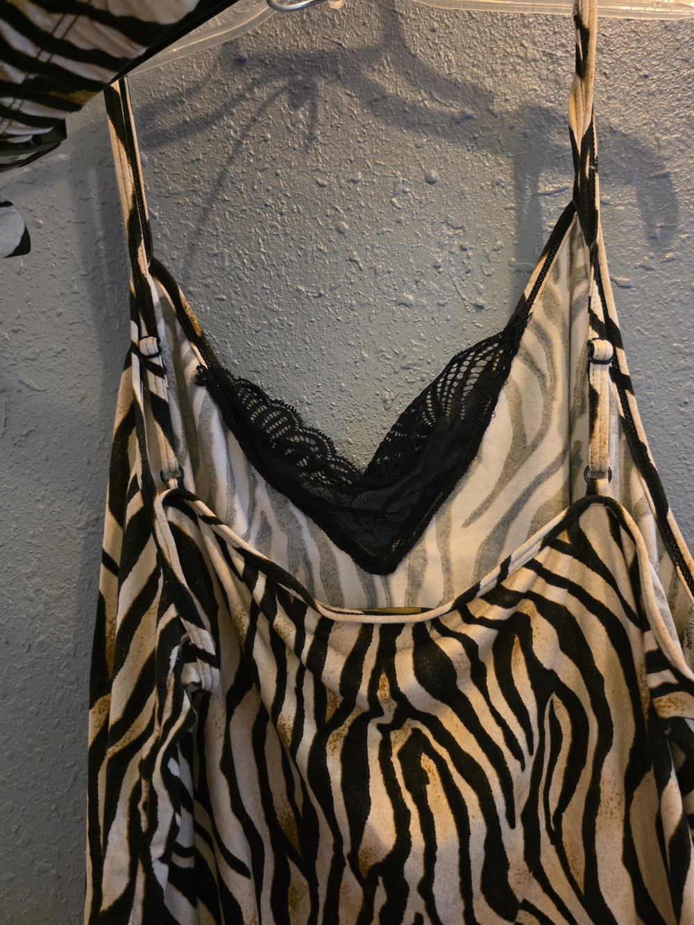 Zebra Print Black & Cream Pj Set - Picture 5 of 5